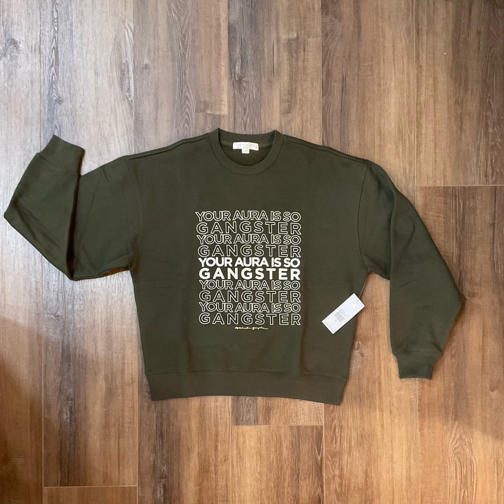 NWT Spiritual Gangster Aura Boyfriend Pullover - Size S - Picture 5 of 10